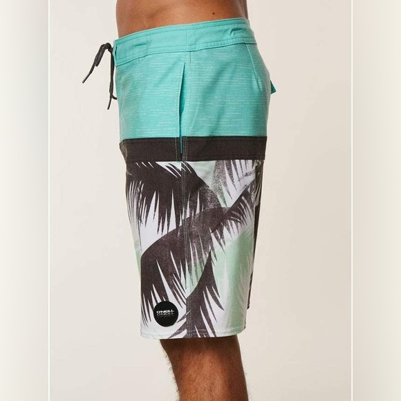 O'Neill Men's Breaker Cruzer Stretch Boardshort, Tropical Print, Size 36 - Picture 13 of 13